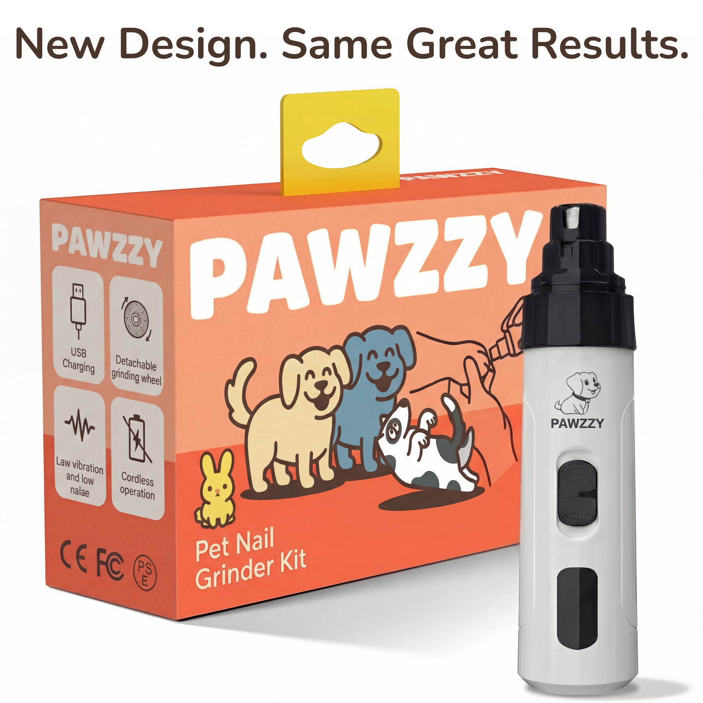 Pawzzy Trim Pro - The stress Free Nail Grinder